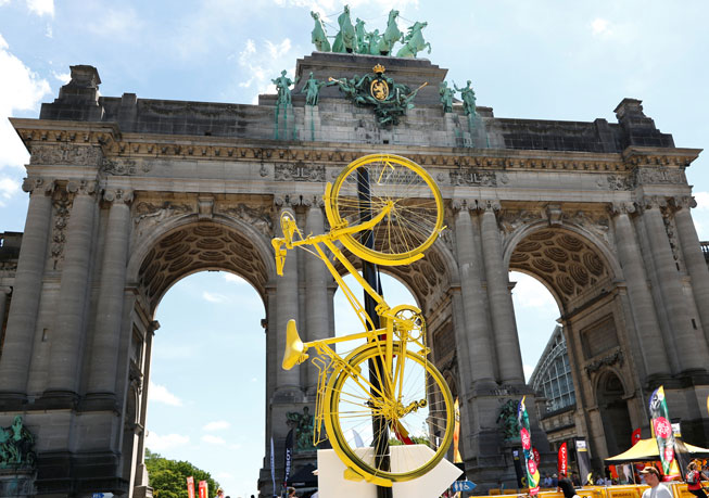 Tour de France 2019 starter i Brussel