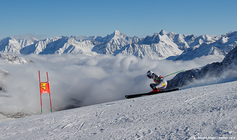 Lucas Braathen under verdenscupen i Sölden