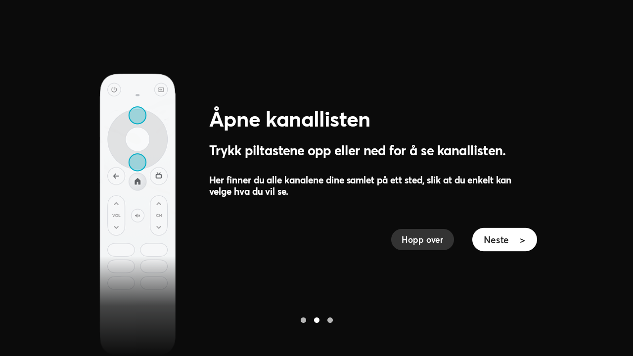 Åpne kanallisten