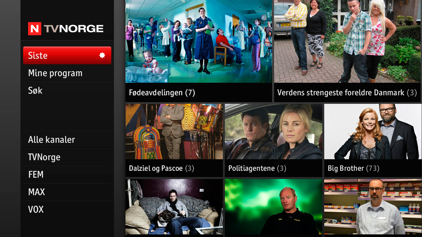 Tvnorge tv-programmer